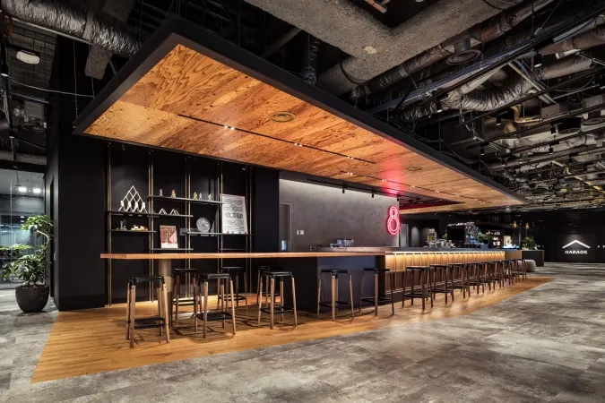 The café bar