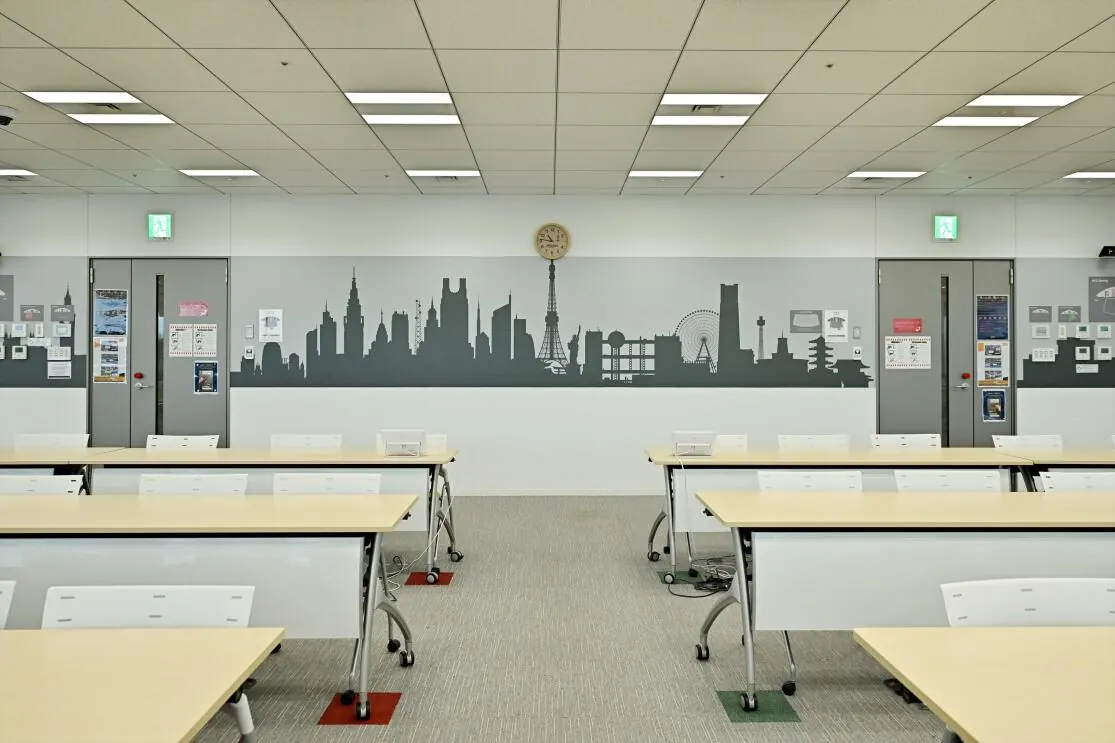City skylines on the Everest wall