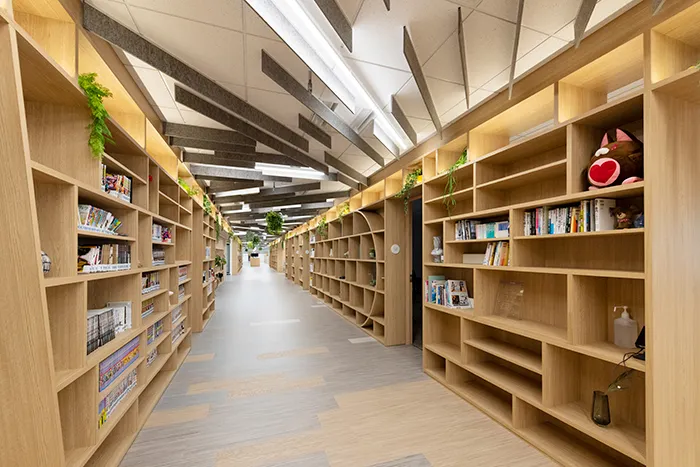 Book aisles