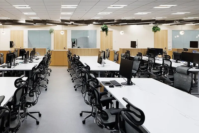The open work floor