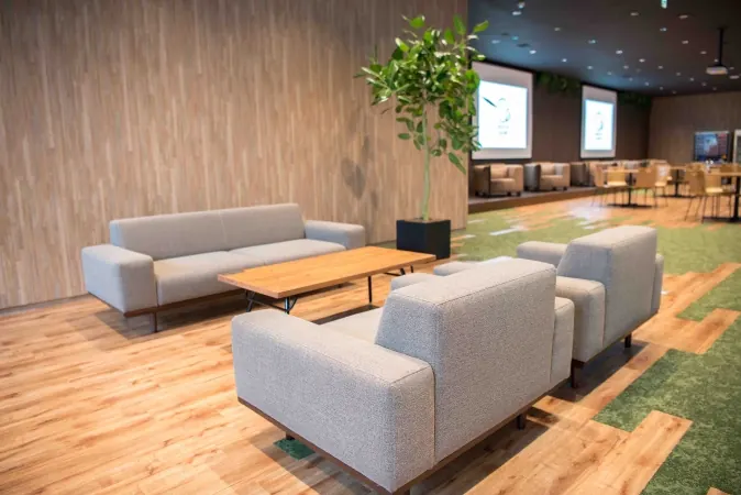 Sofas for visitors