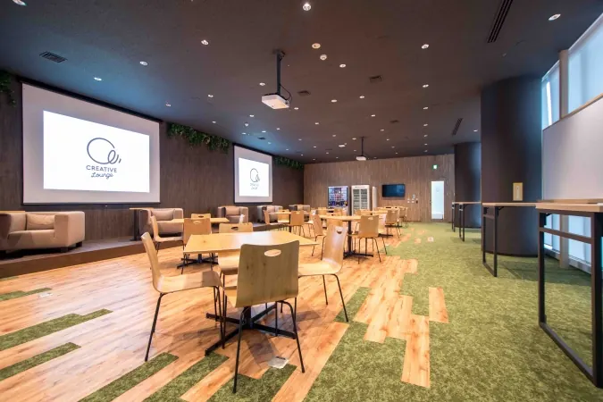 The green floor
