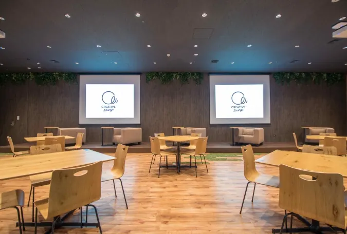 Tables and sofas