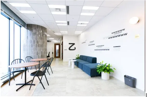 The break area