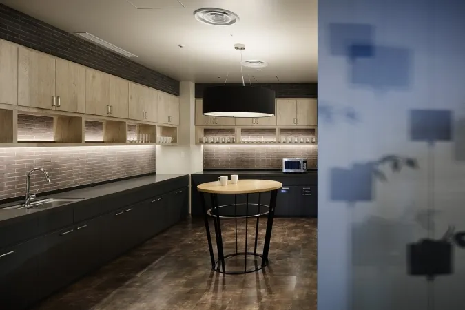 The kitchen
