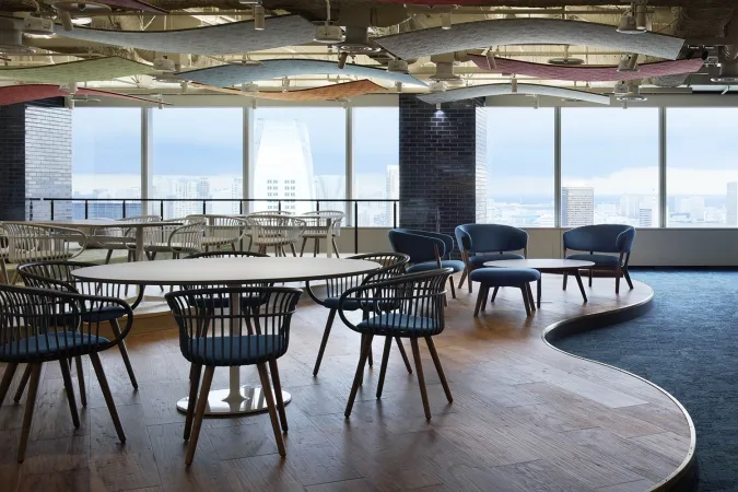 The free space by the windows