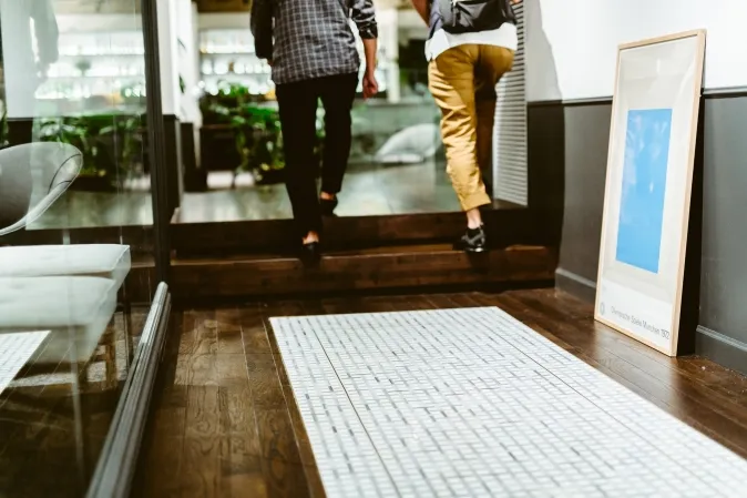 Stepping into the office