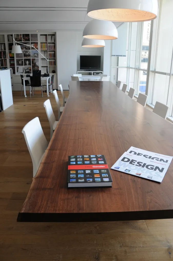 One long table
