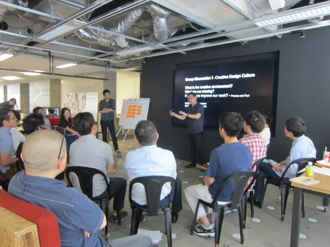 A talk for the whole studio