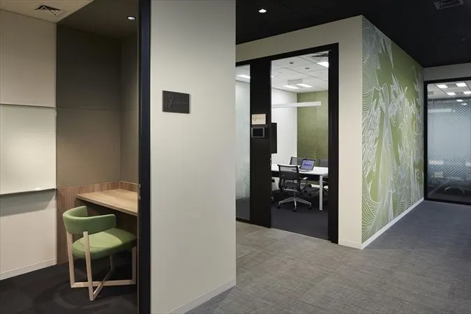 A meeting room