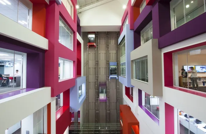 Balconies over the void