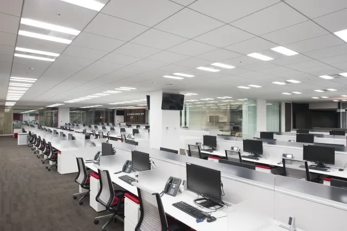 The open work floor