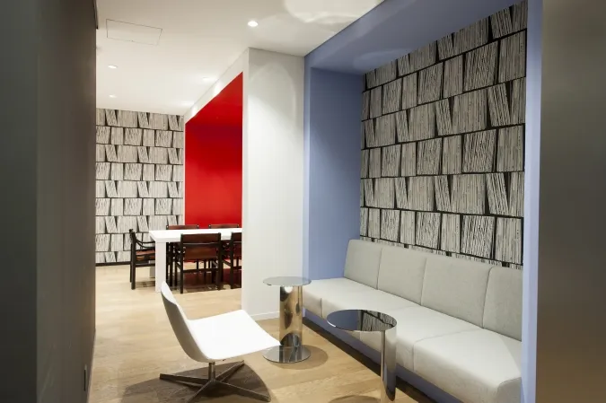 A lounge corner