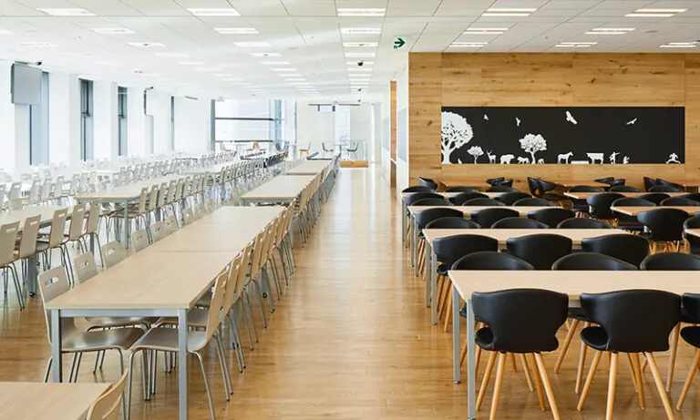 The cafeteria