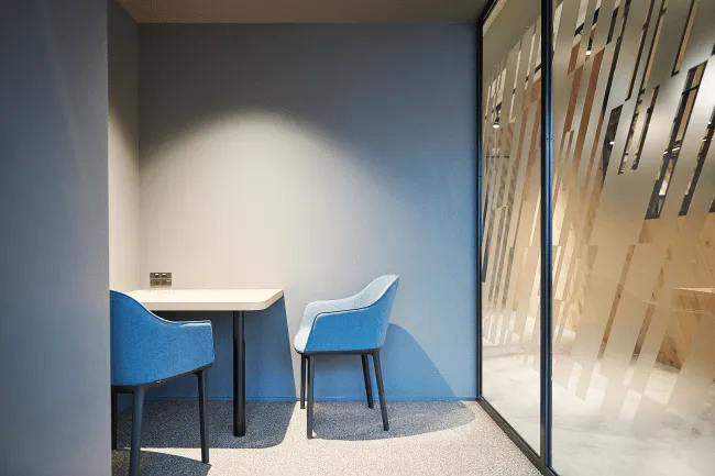 A room for one-to-one talks