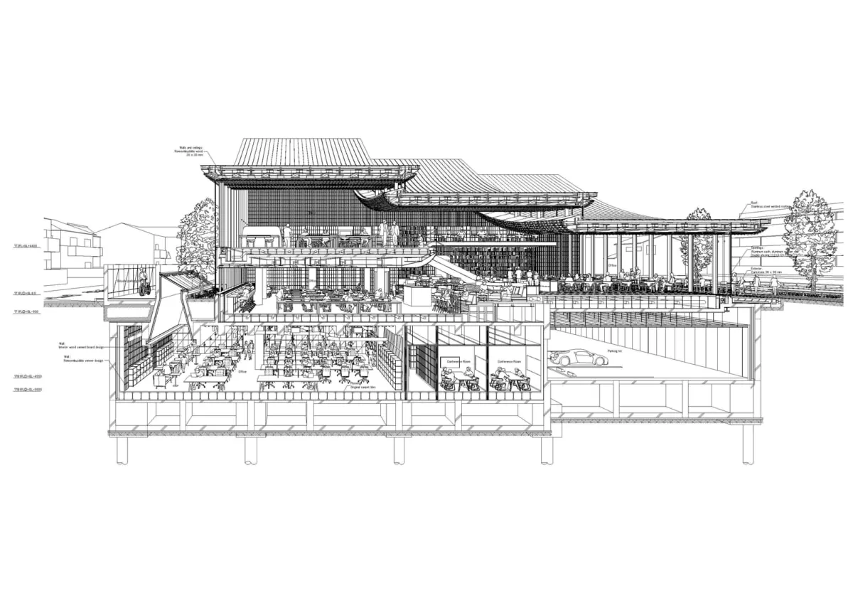 Section drawing